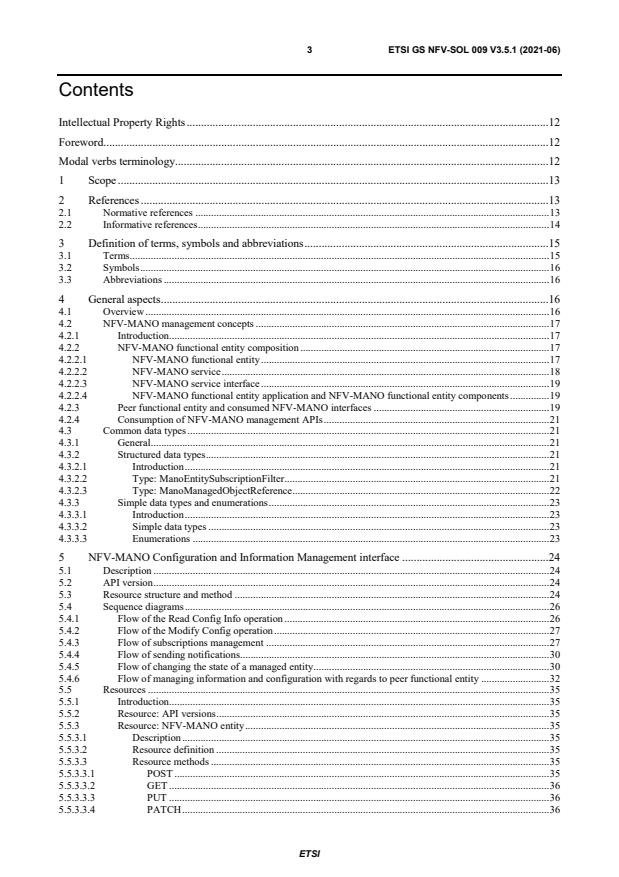 ETSI GS NFV-SOL 009 V3.5.1 (2021-06) - Network Functions Virtualisation (NFV) Release 3; Protocols and Data Models: RESTful protocols specification for the management of NFV-MANO