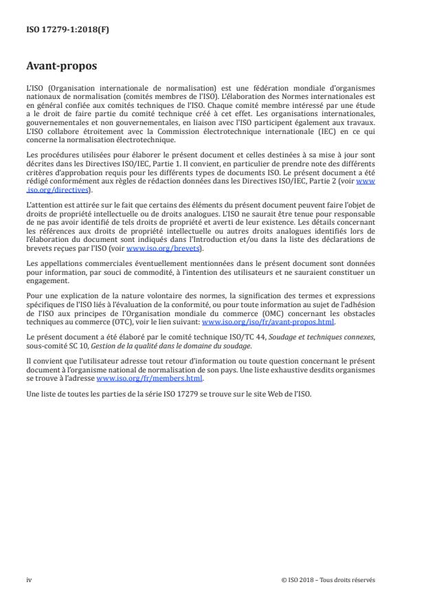 ISO 17279-1:2018 ISO 17279-1:2018 - Soudage -- Micro-assemblage des supraconducteurs a haute température de 2eme génération - Page 4 preview