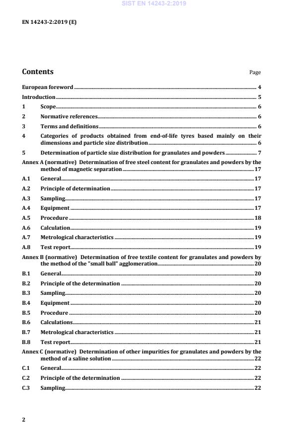 SIST EN 14243-2:2019 SIST EN 14243-2:2019 - BARVE - Page 4 preview