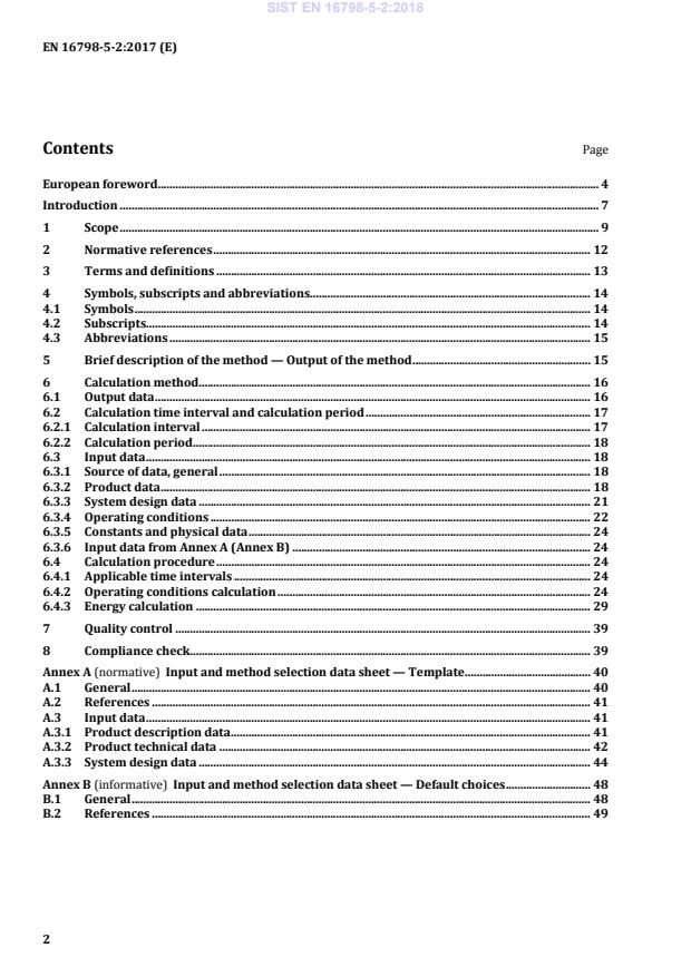 EN 16798-5-2:2017 EN 16798-5-2:2018 - BARVE - Page 4 preview