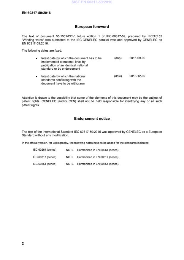 SIST EN 60317-59:2016 SIST EN 60317-59:2016 - Page 4 preview