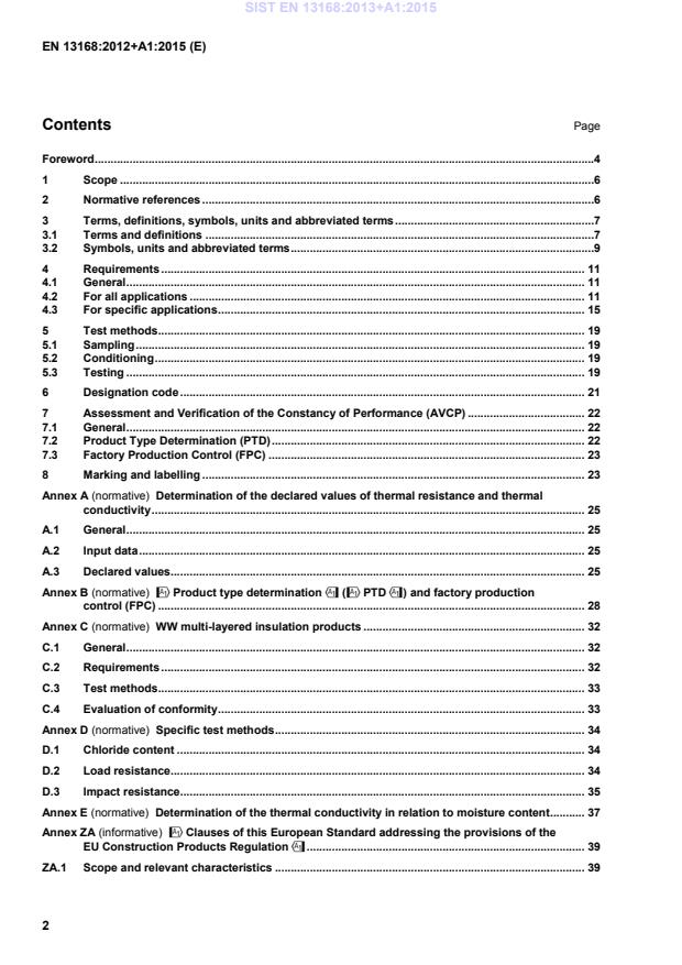 SIST EN 13168:2013+A1:2015 SIST EN 13168:2013+A1:2015 - Page 4 preview