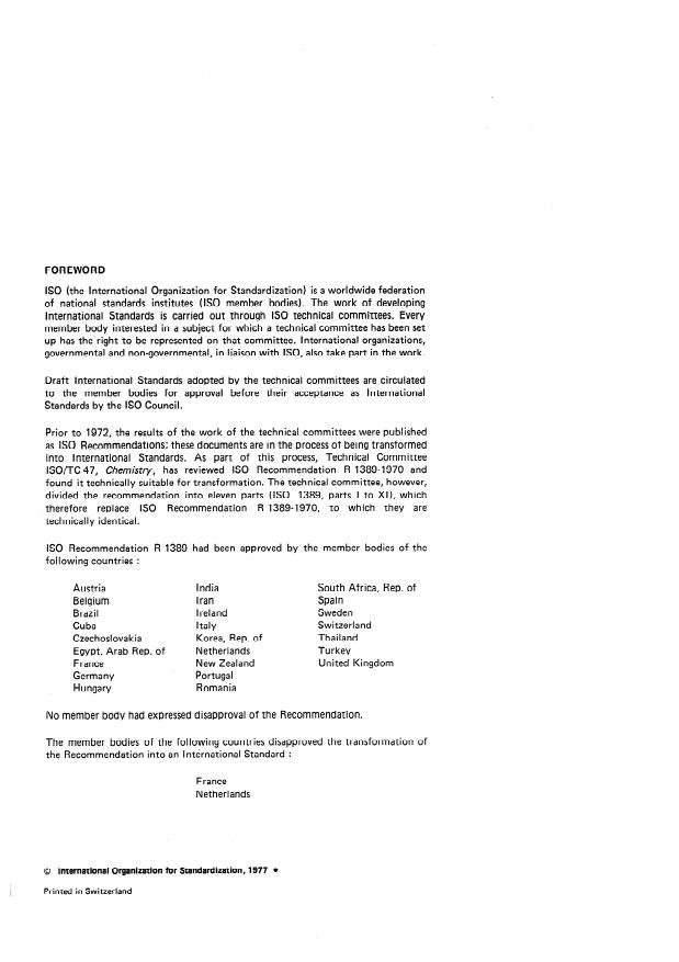 ISO 1389-9:1977 ISO 1389-9:1977 - Phthalic anhydride for industrial use -- Methods of test - Page 2 preview
