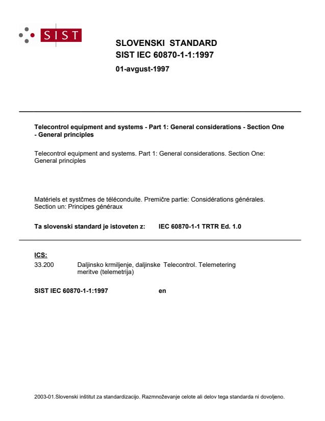 IEC 60870-1-1:1997