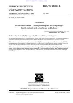 CEN/TS 14383-6:2022 TS CEN/TS 14383-6:2022 - Page 3 preview
