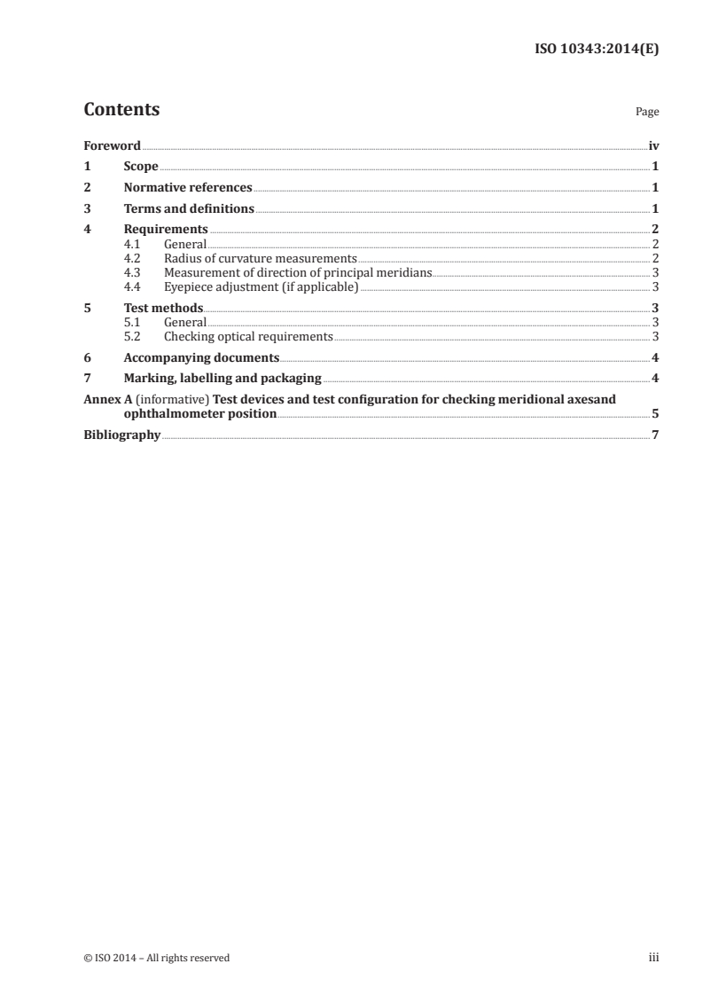 ISO 10343:2014 - Ophthalmic instruments — Ophthalmometers
Released:6/26/2014