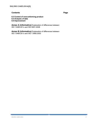 ISO 13485:2016 ISO 13485:2016 - Medical devices -- Quality management systems -- Requirements for regulatory purposes - Page 4 preview