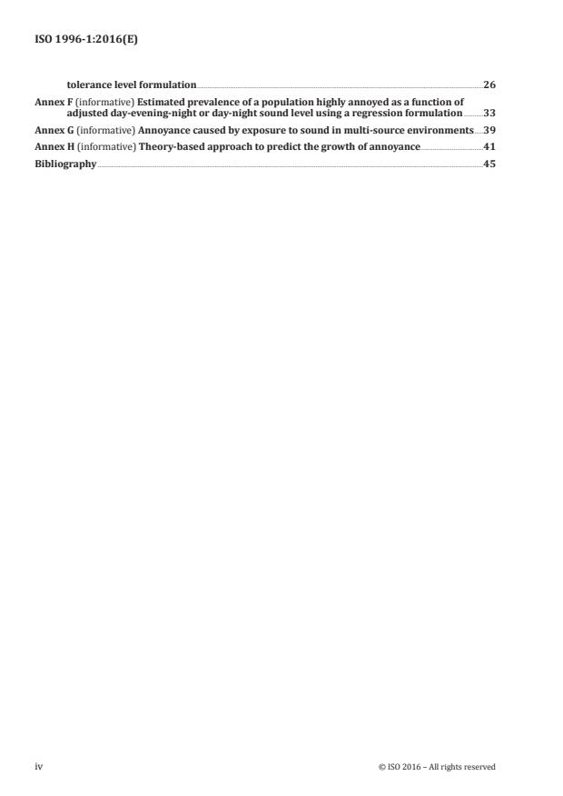 SIST ISO 1996-1:2016 ISO 1996-1:2016 - Acoustics -- Description, measurement and assessment of environmental noise - Page 4 preview
