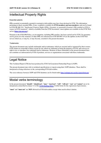 ETSI TR 138 901 V16.1.0 (2020-11) - 5G; Study on channel model for frequencies from 0.5 to 100 GHz (3GPP TR 38.901 version 16.1.0 Release 16)