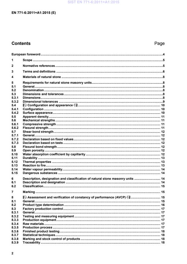 SIST EN 771-6:2011+A1:2015 SIST EN 771-6:2011+A1:2015 - Page 4 preview