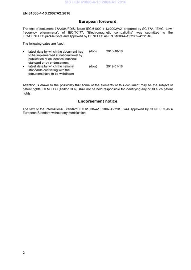 SIST EN 61000-4-13:2003/A2:2016 SIST EN 61000-4-13:2003/A2:2016 - Page 4 preview