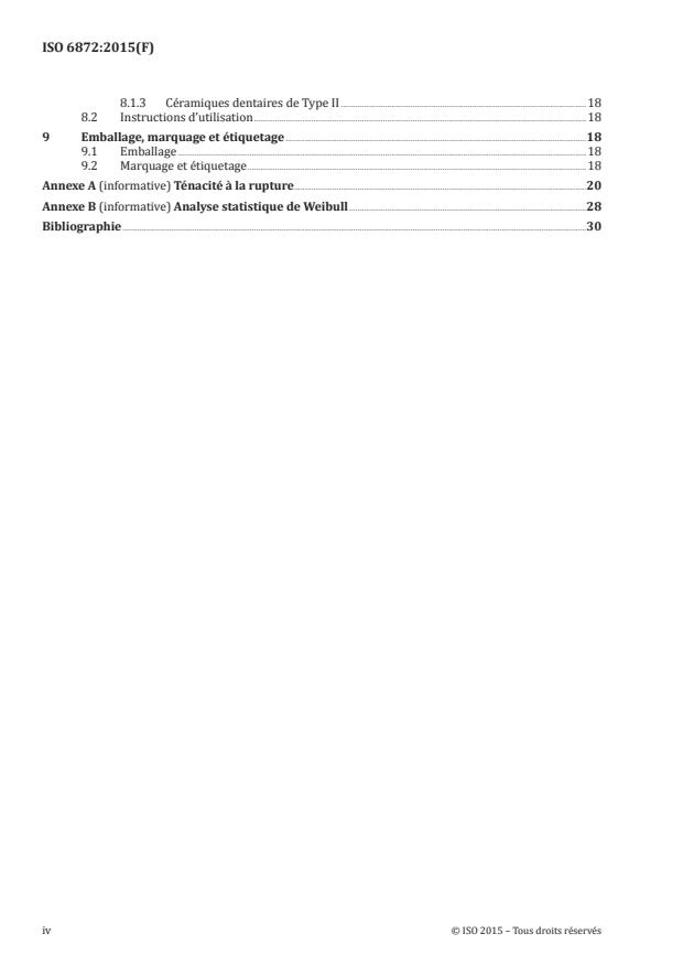 ISO 6872:2015 ISO 6872:2015 - Médecine bucco-dentaire -- Matériaux céramiques - Page 4 preview