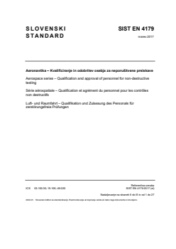 EN 4179:2017 EN 4179:2017 - Page 1 preview