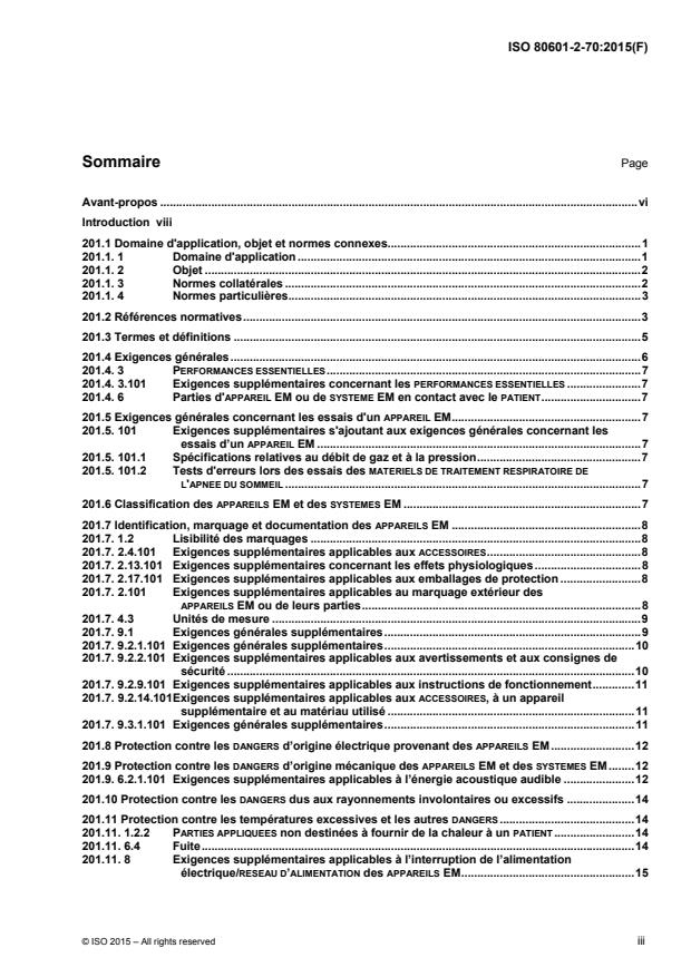 ISO 80601-2-70:2015 - Appareils électromédicaux