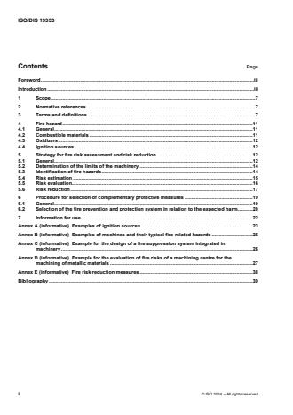 ISO 19353:2015 - Safety of machinery -- Fire prevention and fire protection