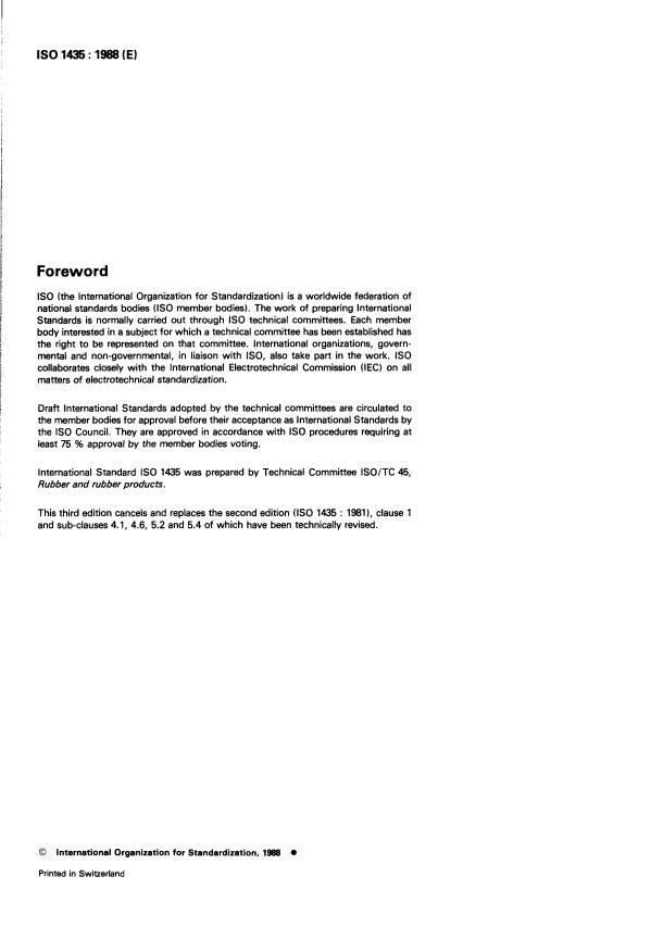 ISO 1435:1988 ISO 1435:1988 - Rubber compounding ingredients -- Carbon black (pelletized) -- Determination of fines content - Page 2 preview