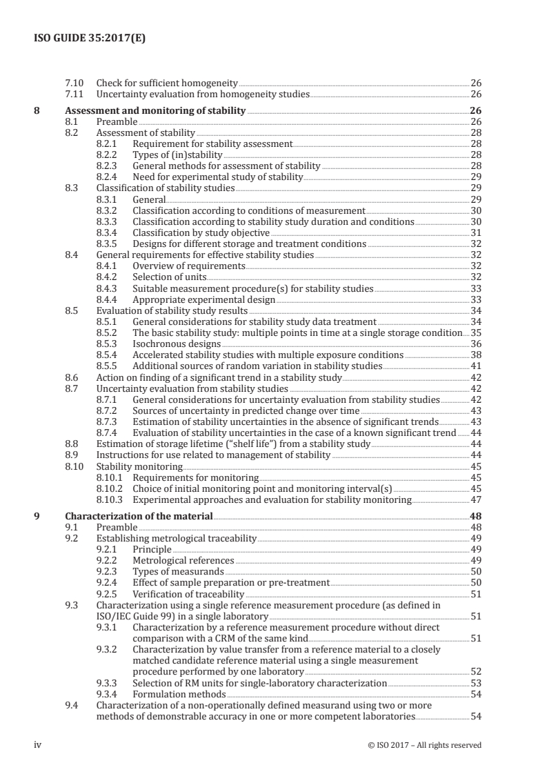 ISO Guide 35:2017 ISO Guide 35:2017 - Reference materials — Guidance for characterization and assessment of homogeneity and stability
Released:8/21/2017 - Page 4 preview