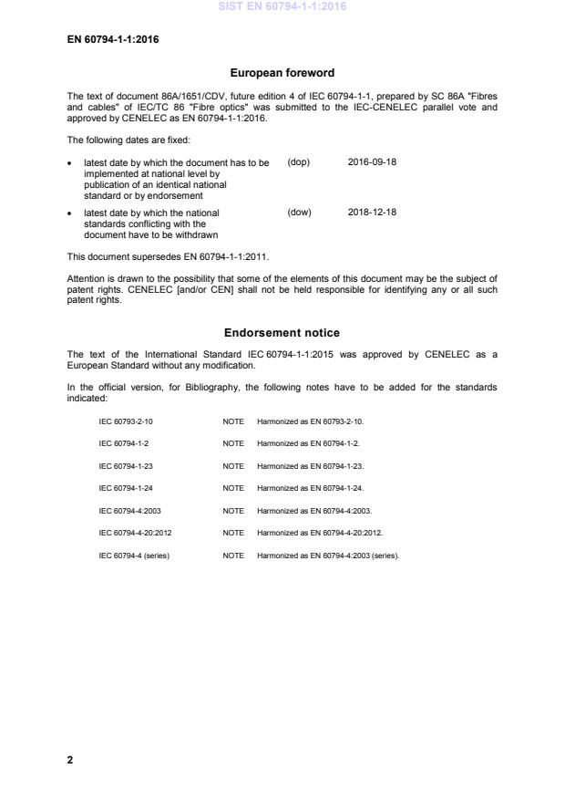 EN 60794-1-1:2016 EN 60794-1-1:2016 - BARVE - Page 4 preview