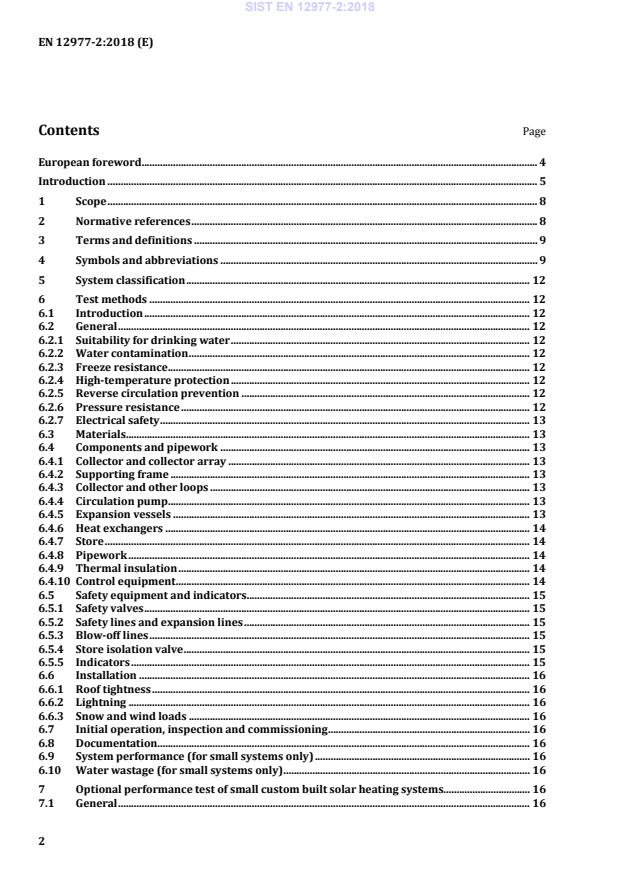 SIST EN 12977-2:2018 SIST EN 12977-2:2018 - Page 4 preview