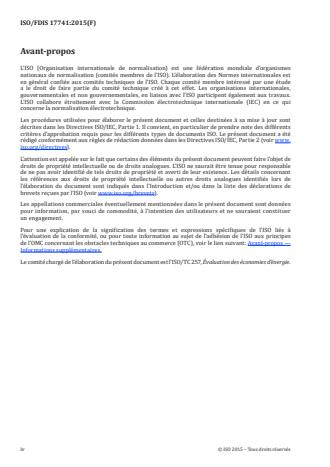 ISO 17741:2016 ISO 17741:2016 - Regles techniques générales pour la mesure, le calcul et la vérification des économies d'énergie dans les projets - Page 4 preview