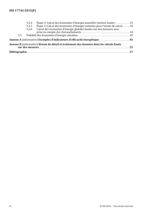 ISO 17742:2015 ISO 17742:2015 - Calcul de l'efficacité énergétique et des économies d'énergie pour les pays, villes et régions - Page 4 preview