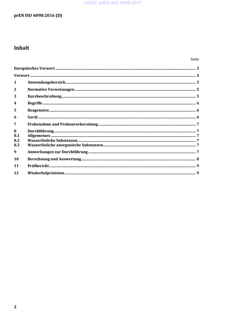EN ISO 4098:2018 prEN ISO 4098:2017 - Page 4 preview