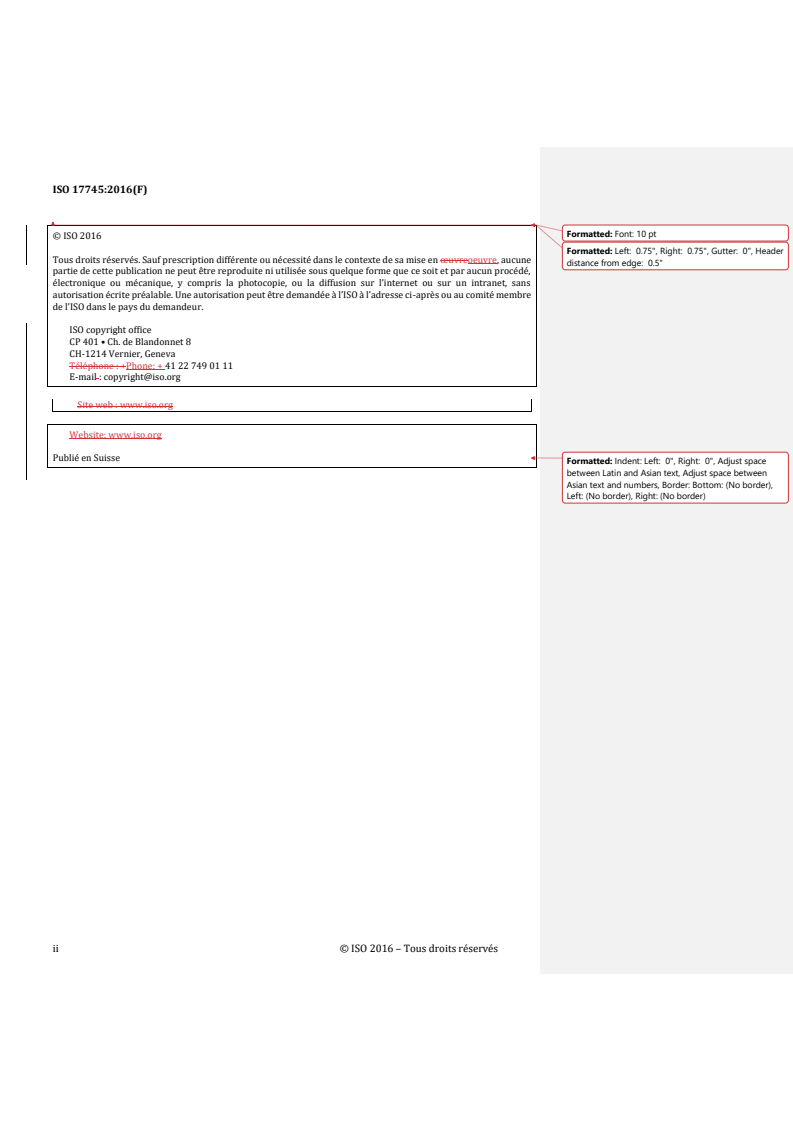 ISO 17745:2016 REDLINE ISO 17745:2016 - Panneaux de filet en anneaux de fil d'acier — Définitions et spécifications
Released:28. 03. 2025 - Page 2 preview