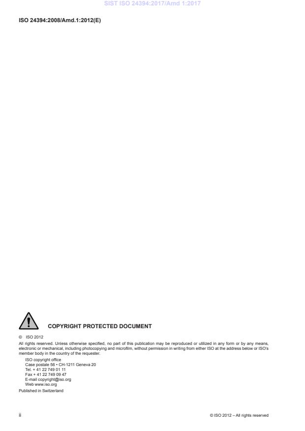 ISO 24394:2008/Amd 1:2012 ISO 24394:2017/Amd 1:2017 - Page 4 preview