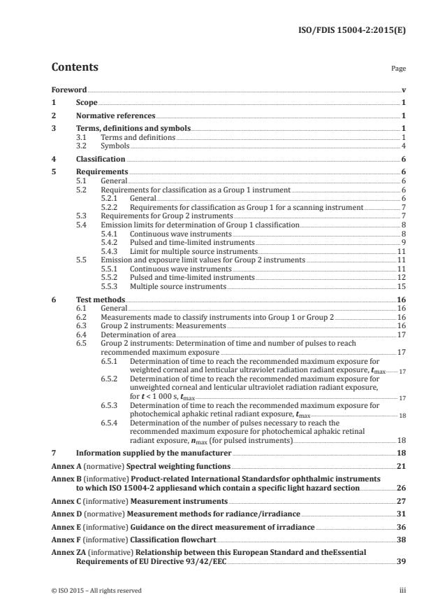 ISO/FDIS 15004-2 - Ophthalmic instruments -- Fundamental requirements and test methods
