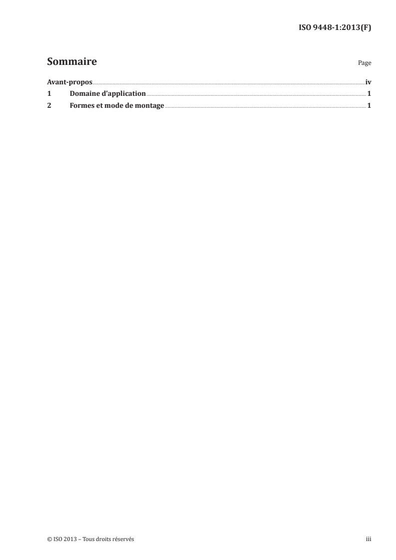 ISO 9448-1:2013 - Outillage de presse — Bagues de guidage — Partie 1: Formes
Released:12/11/2013