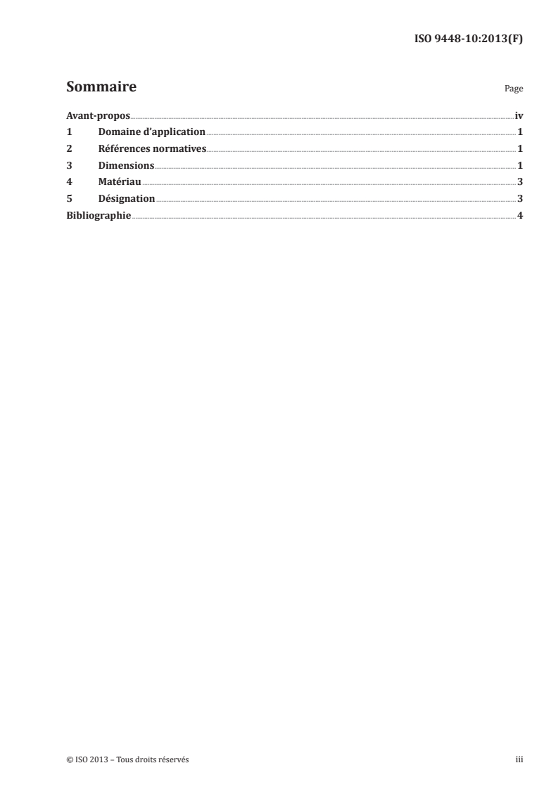 ISO 9448-10:2013 - Outillage de presse — Bagues de guidage — Partie 10: Forme E, bagues à collerette à brider pour guidage lisse, type 2
Released:12/11/2013