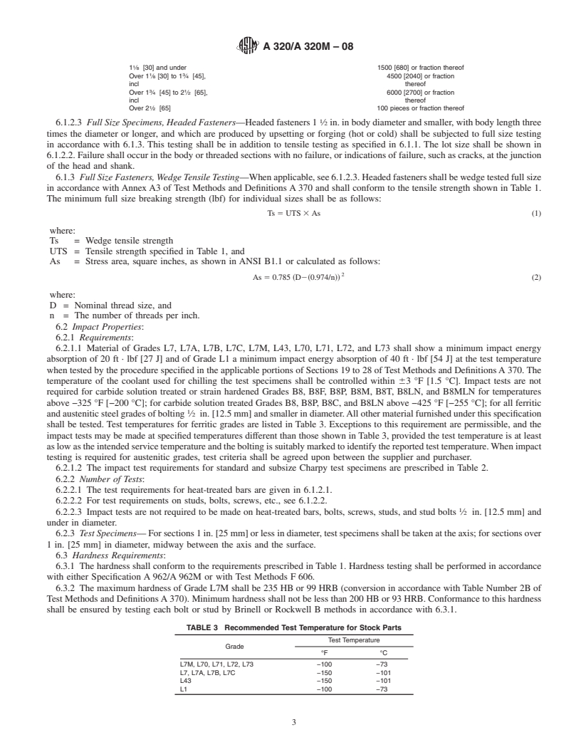 REDLINE ASTM A320/A320M-08 - Standard Specification for  Alloy-Steel and Stainless Steel Bolting Materials for Low-Temperature Service