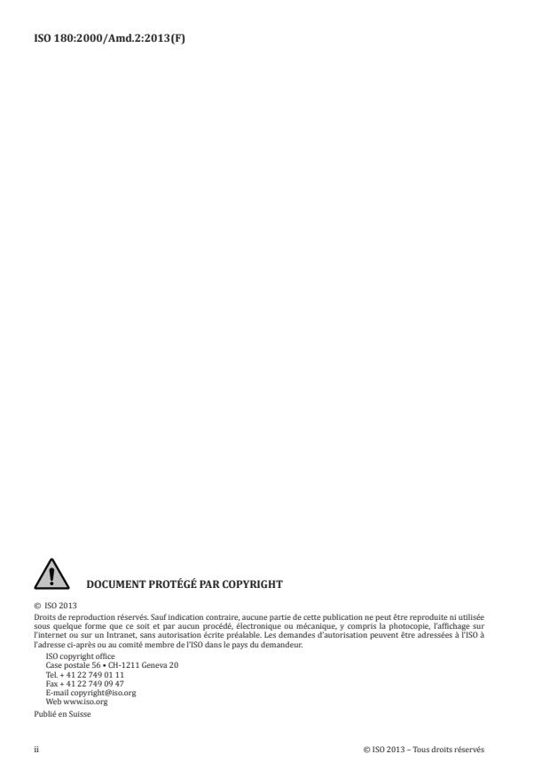 ISO 180:2000/Amd 2:2013 ISO 180:2000/Amd 2:2013 - Données de fidélité - Page 2 preview