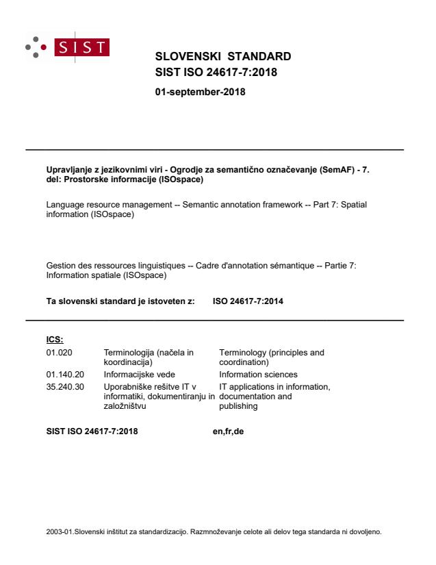 ISO 24617-7:2018 - BARVE