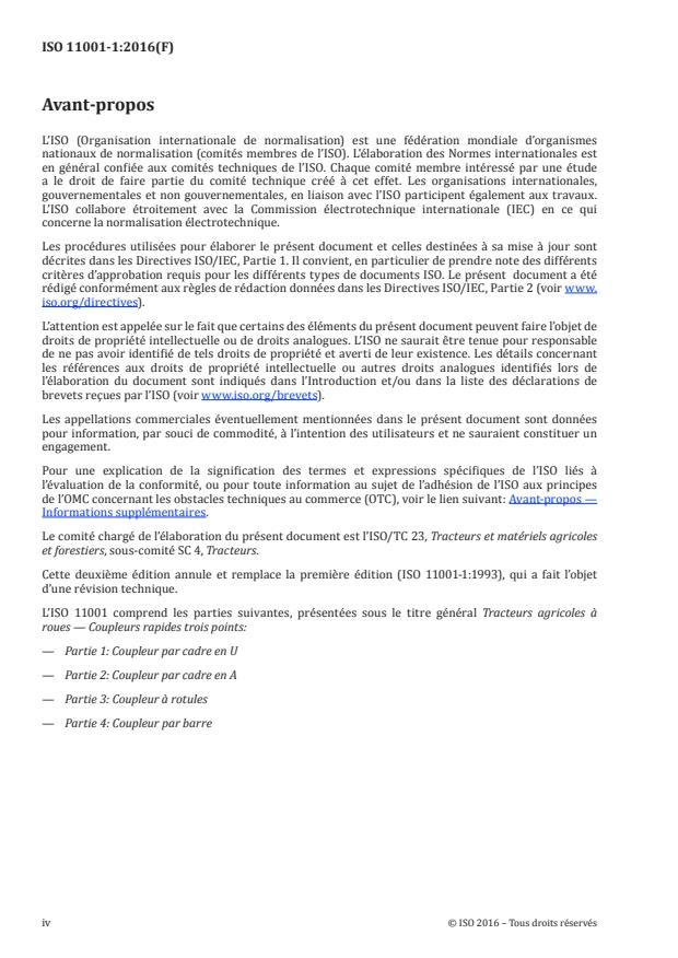 SIST ISO 11001-1:2016 ISO 11001-1:2016 - Tracteurs agricoles à roues -- Coupleurs rapides trois points - Page 4 preview