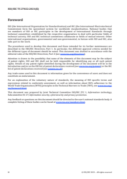ISO/IEC TS 27022:2021 - Information technology — Guidance on information security management system processes
Released:3/11/2021 - Page 4 preview