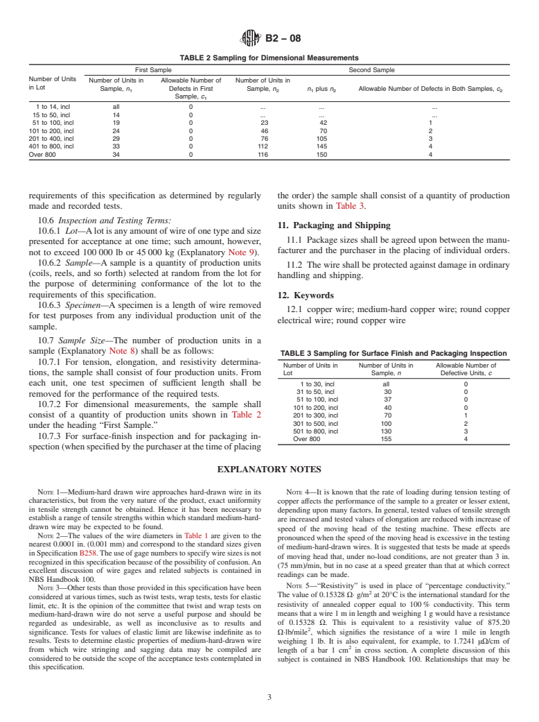 ASTM B2-08 - Standard Specification for  Medium-Hard-Drawn Copper Wire