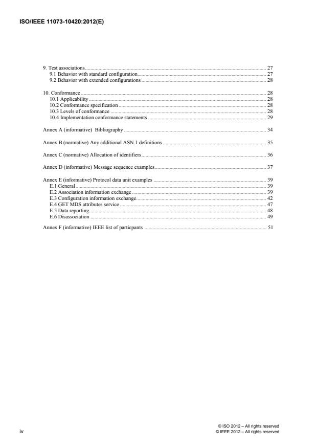 ISO/IEEE 11073-10420:2012 ISO/IEEE 11073-10420:2012 - Health informatics -- Personal health device communication - Page 4 preview