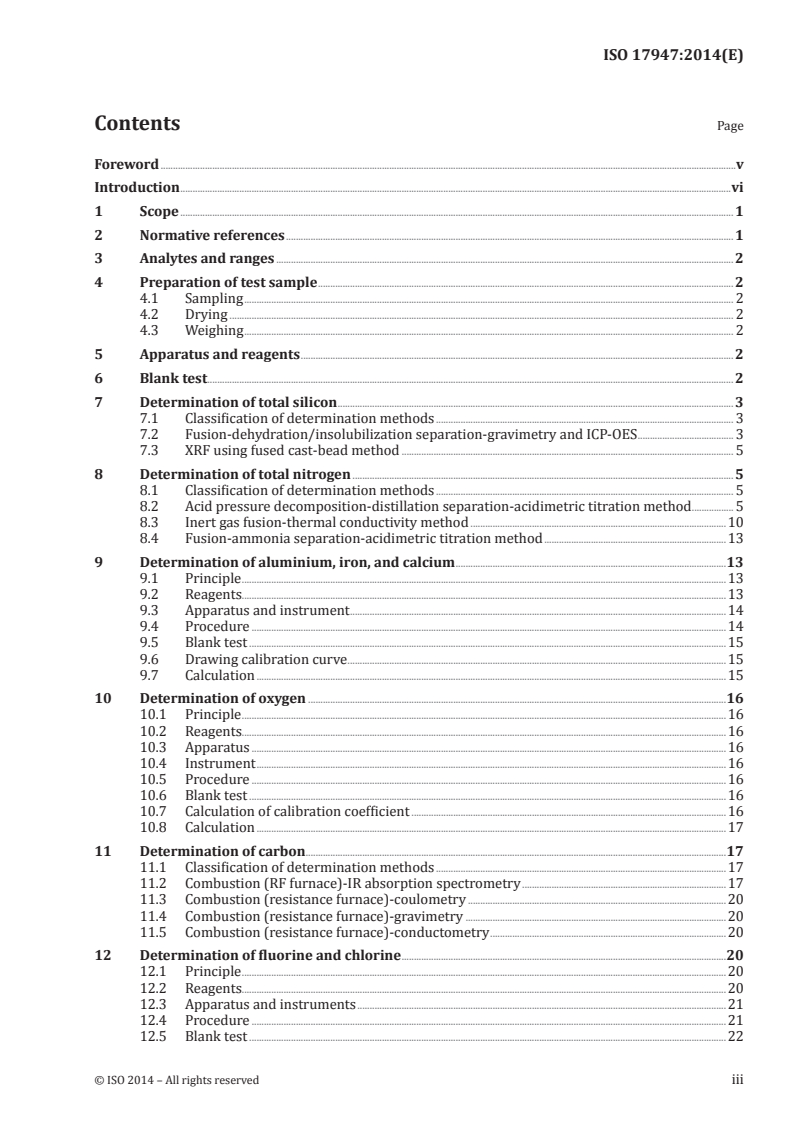 ISO 17947:2014 - Fine ceramics (advanced ceramics, advanced technical ceramics) — Methods for chemical analysis of fine silicon nitride powders
Released:8/21/2014