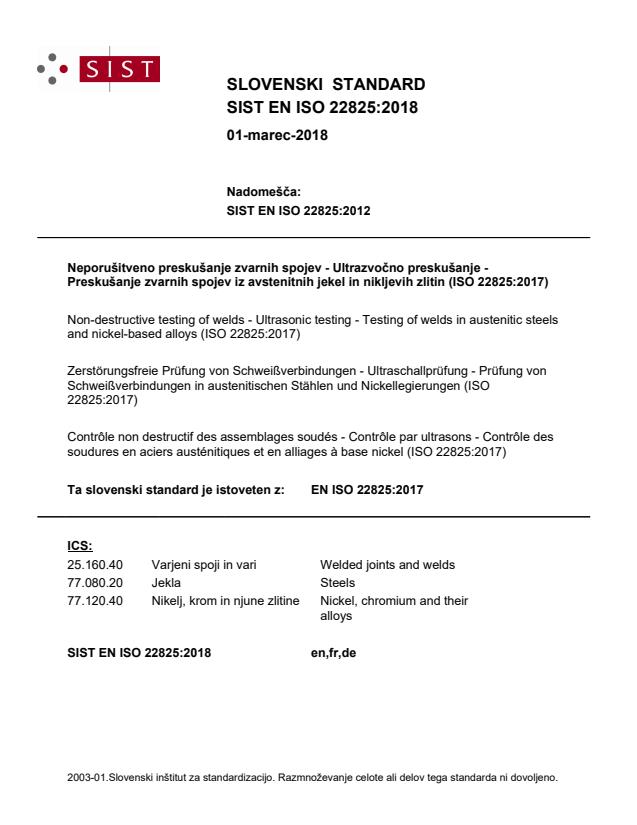 EN ISO 22825:2018 - BARVE