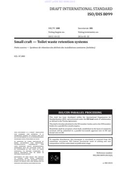 prEN ISO 8099:2015 - Page 3 preview