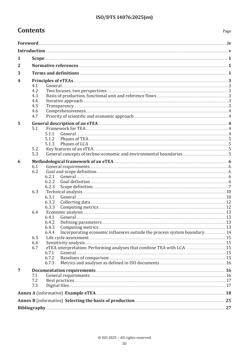 ISO/DTS 14076 - Environmental management — Environmental techno-economic assessments — Principles, requirements and guidance
Released:29. 01. 2025