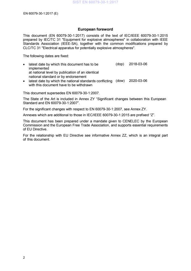 SIST EN 60079-30-1:2017 SIST EN 60079-30-1:2017 - BARVE - Page 4 preview