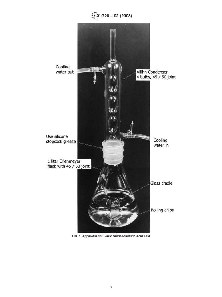 ASTM G28-02(2008) - Standard Test Methods for Detecting Susceptibility to Intergranular Corrosion in Wrought, Nickel-Rich, Chromium-Bearing Alloys