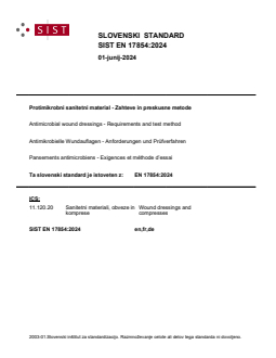 EN 17854:2024 EN 17854:2024 - BARVE - Page 1 preview