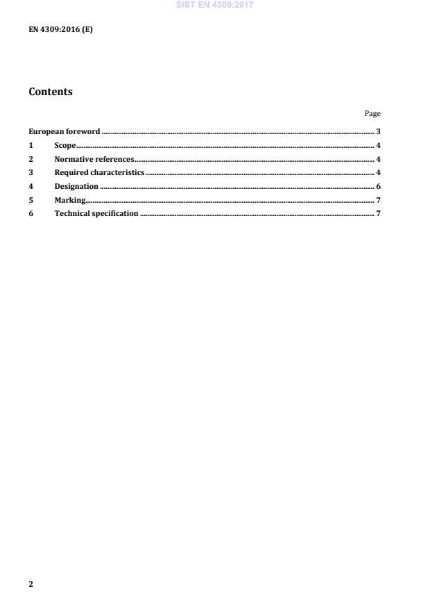 EN 4309:2016 EN 4309:2017 - Page 4 preview