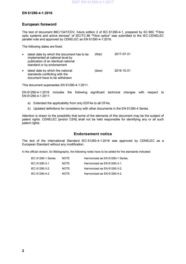 SIST EN 61290-4-1:2017 SIST EN 61290-4-1:2017 - BARVE - Page 4 preview