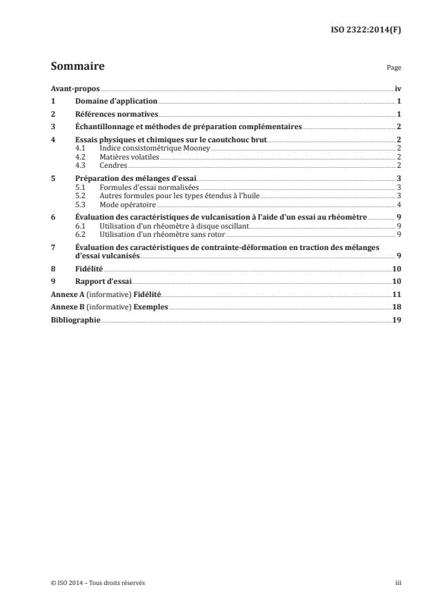 ISO 2322:2014 - Caoutchouc butadiene-styrene (SBR) -- Types polymérisés en émulsion et en solution -- Méthode d'évaluation