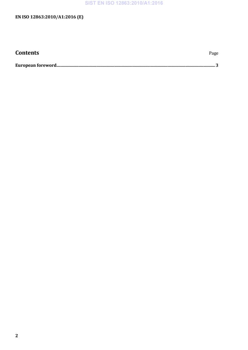 EN ISO 12863:2010/A1:2016 EN ISO 12863:2010/A1:2016 - Page 4 preview