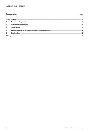 ISO 10511:2012 ISO 10511:2012 - Écrous hexagonaux bas autofreinés (a anneau non métallique) - Page 4 preview